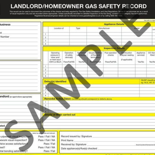 Safety Certificates – Gas, Oil, LPG, Heat Pumps & AC